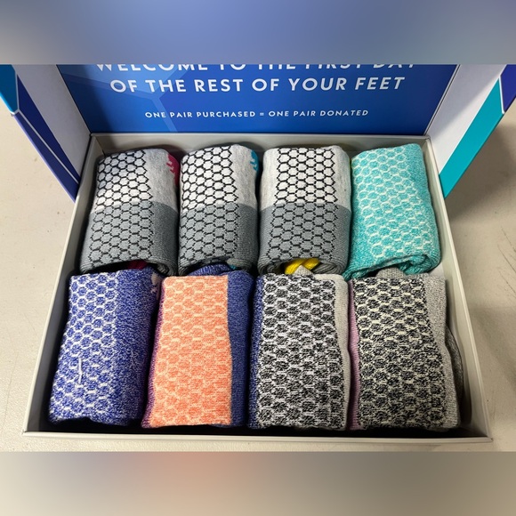 Bombas Women's Ankle Socks 8-Pack Gift Box Size Large 11-13 NEW - Picture 3 of 7